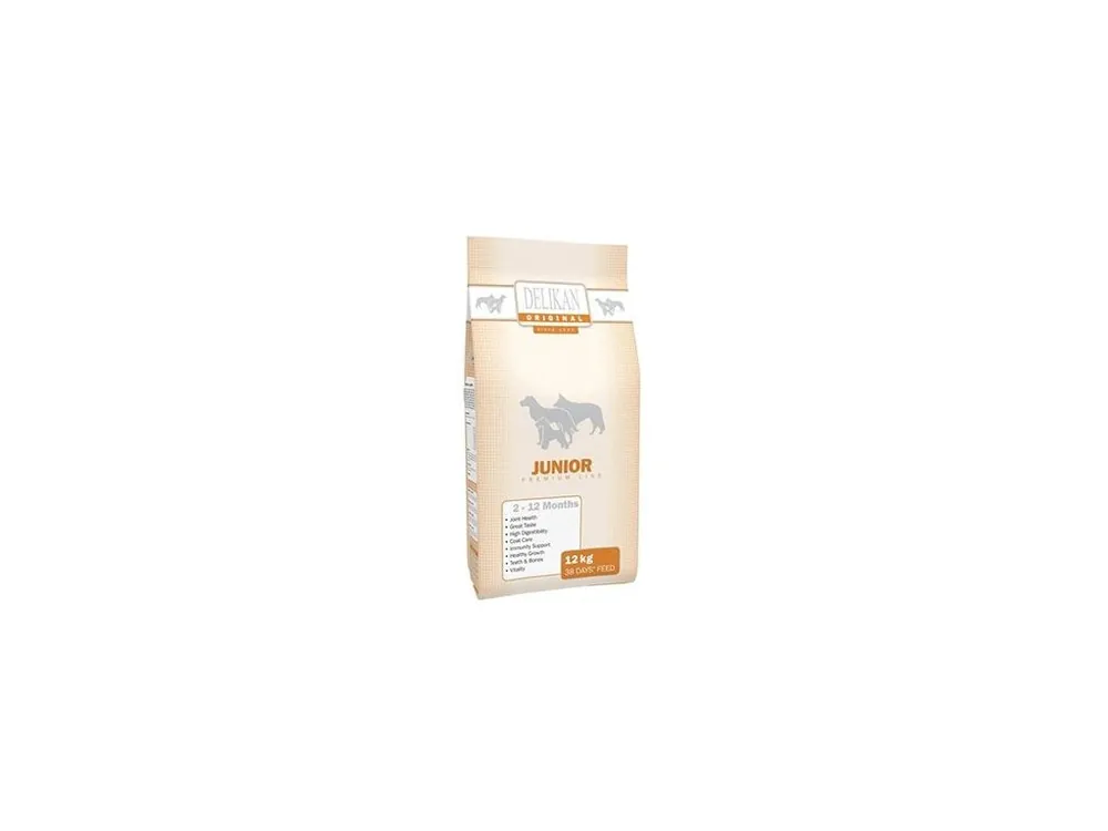 Delikan Dog Original Junior 12kg Akční Cena