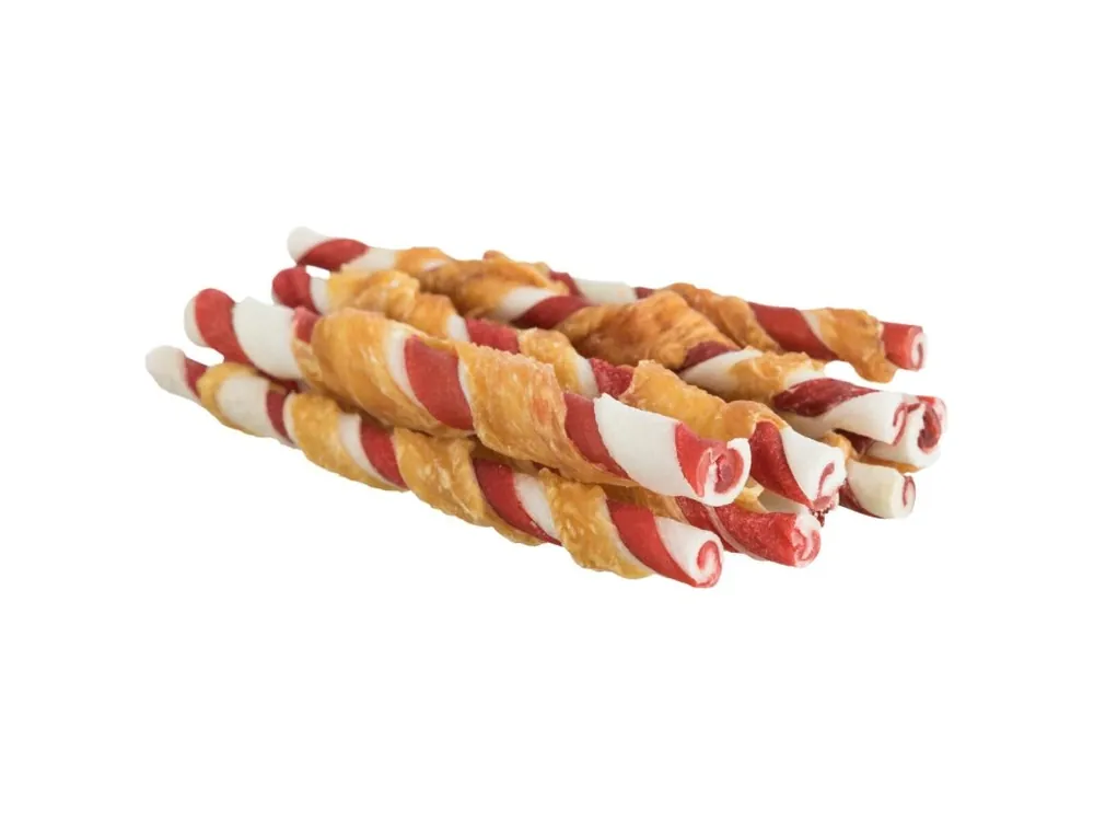 Omezená Nabídka DentaFun grilované žvýkací tyčinky s kuřecím 10 ks, 12 cm/80 g