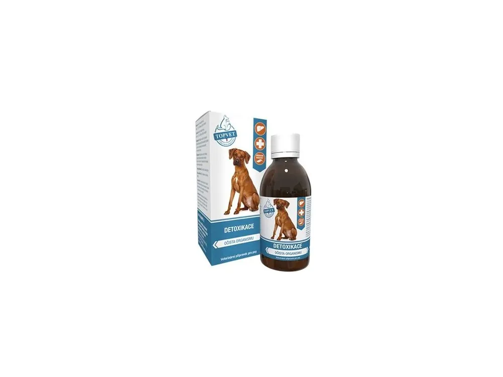 Pouze Dnes Detoxikace sirup pro psy TOPVET 200ml