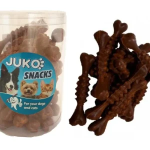 Dentální kostičky Slanina JUKO Snacks (30 ks) Nejlepší Cena