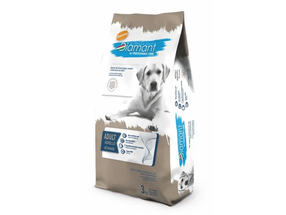 Diamant Dog Adult Jehněčí 3 kg + ČISTIČ ZDARMA Výhodná Nabídka