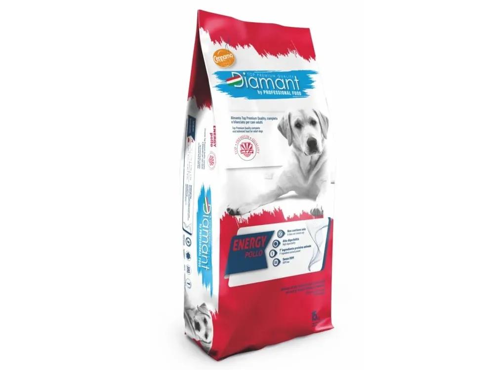 Sleva Diamant Dog Energy Kuřecí 15 kg