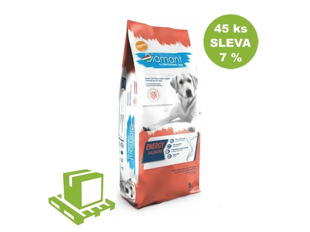 Diamant Dog Energy Losos 15 kg (paleta 45 ks) SLEVA 7 % Must-Have