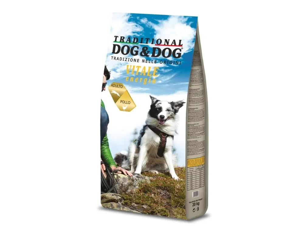Dog & Dog Vitale Energia Chicken 20 kg Rychlé Dodání