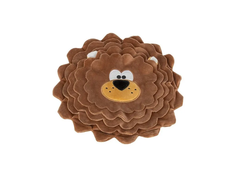 Top Prodej DOG ACTIVITY lev, šustící koberec na pamlsky, ø 26 cm, polyester, hnědá