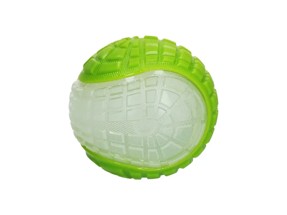 Speciální Cena Dog Comets Dark Moon svítící míč zelený L/10cm