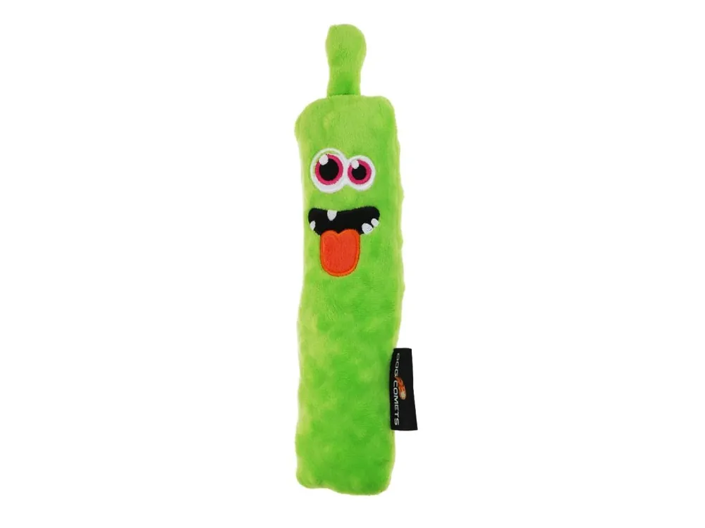 Časově Omezené Dog Comets Invaders pešek plyšový zelený M
