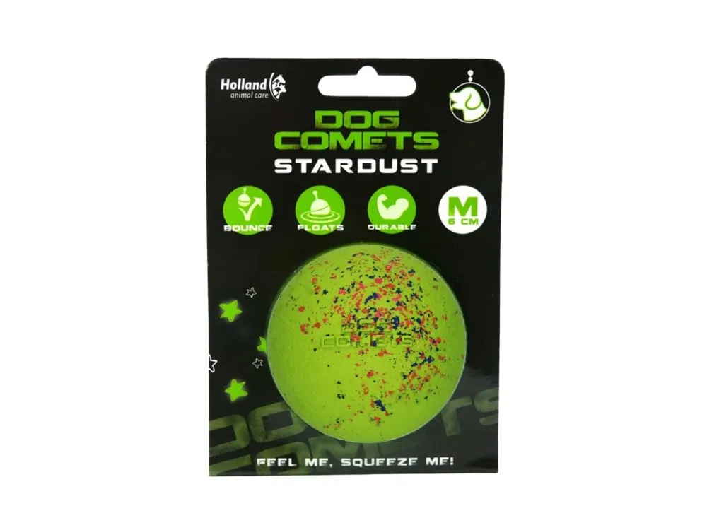 Cenová Bomba Dog Comets Stardust plovoucí míč zelený M/6cm