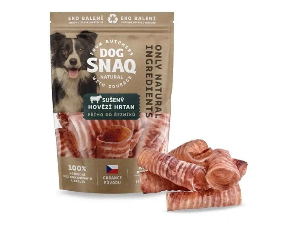 DOG SNAQ hovězí hrtan sušený 100 g Nejlepší Volba
