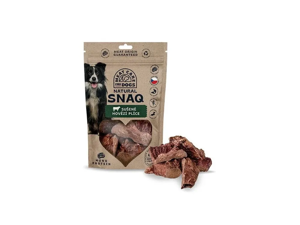 DOG SNAQ hovězí plíce sušené 80 g Rychlé Dodání