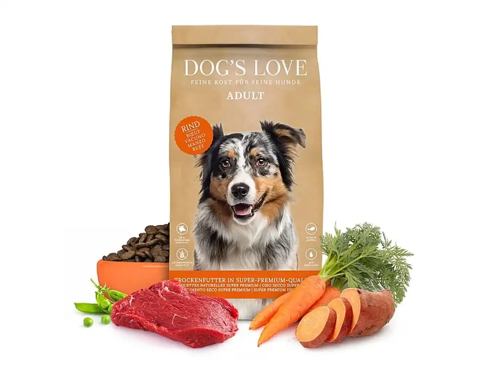 Dog‘s Love granule Hovězí Adult 12kg Must-Have