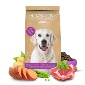 Dog‘s Love granule Jehněčí Adult 12kg Cenově Výhodný