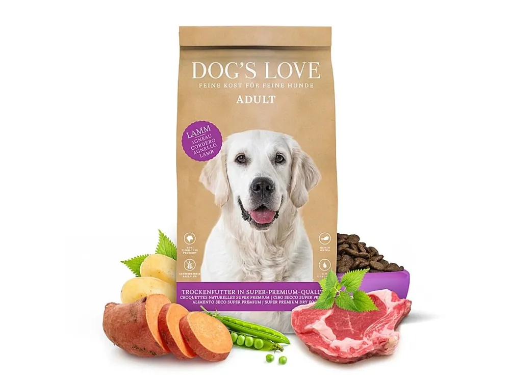 Dog‘s Love granule Jehněčí Adult 12kg Cenově Výhodný