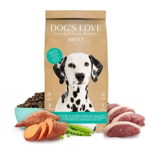 Dog‘s Love granule Kachna Adult 2kg Sleva