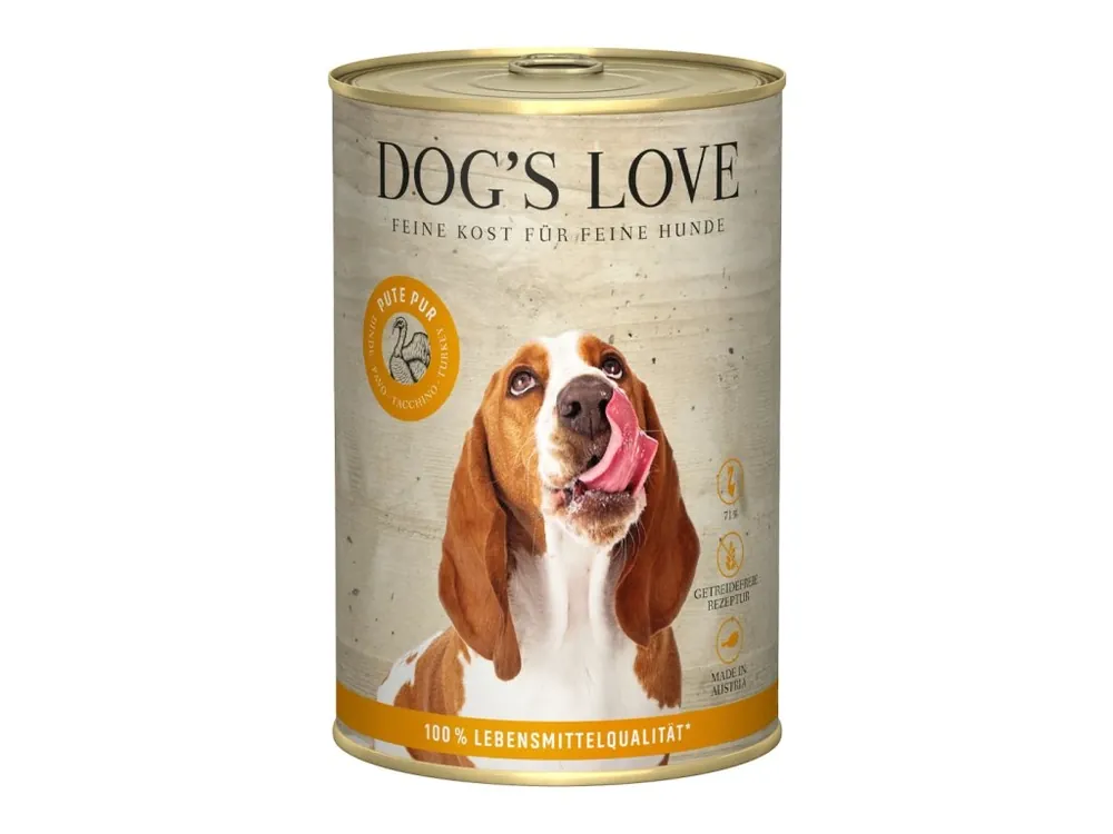 Expresní Doručení Dog‘s Love konzerva Barf Krocan 400g