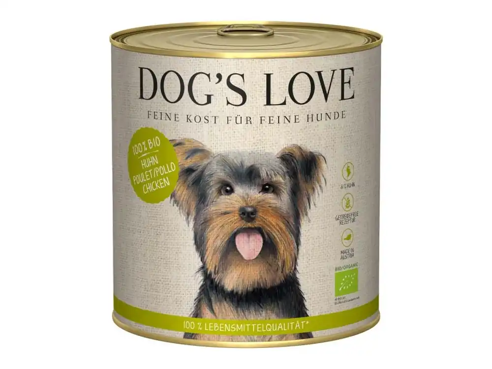 Hit Sezóny Dog‘s Love konzerva Bio Kuře 800g