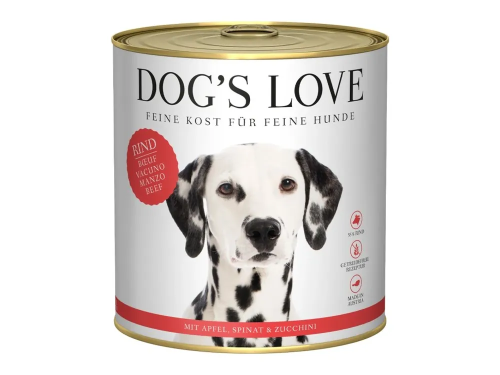 Přímo Od Výrobce Dog‘s Love konzerva Hovězí Adult Classic 800g