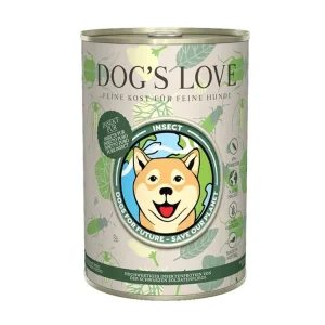 Akční Nabídka Dog‘s Love konzerva Insect Hmyz PUR 400g