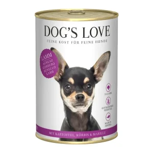 Autentický Dog‘s Love konzerva Jehněčí Adult Classic 400g