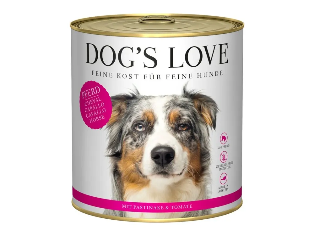 Dog‘s Love konzerva Koňské Adult Classic 800g Speciální Cena