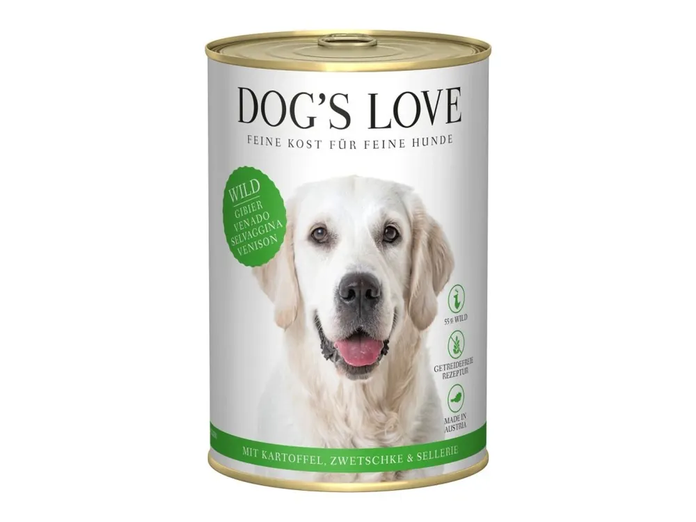 Nejlepší Cena Dog‘s Love konzerva Zvěřina Adult Classic 400g
