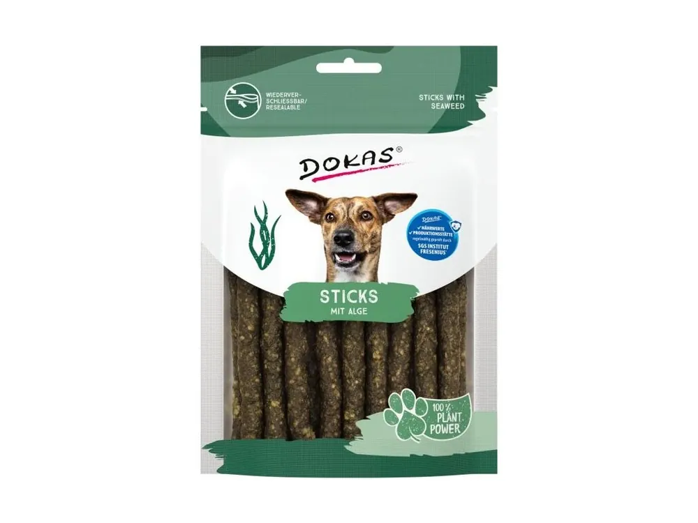 Ověřený Dokas Tyčinky s kelpou a spirulinou 105 g