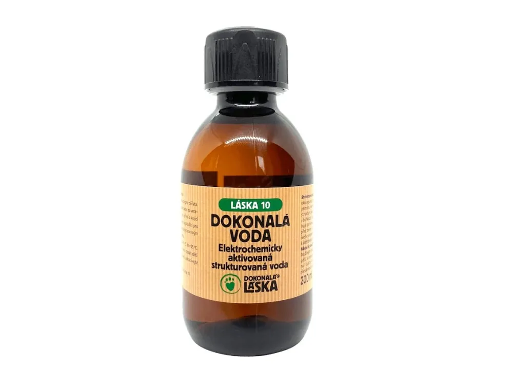 Dokonalá voda Elektrochemicky aktivovaná strukturovaná voda Láska 10 200ml Akční Nabídka