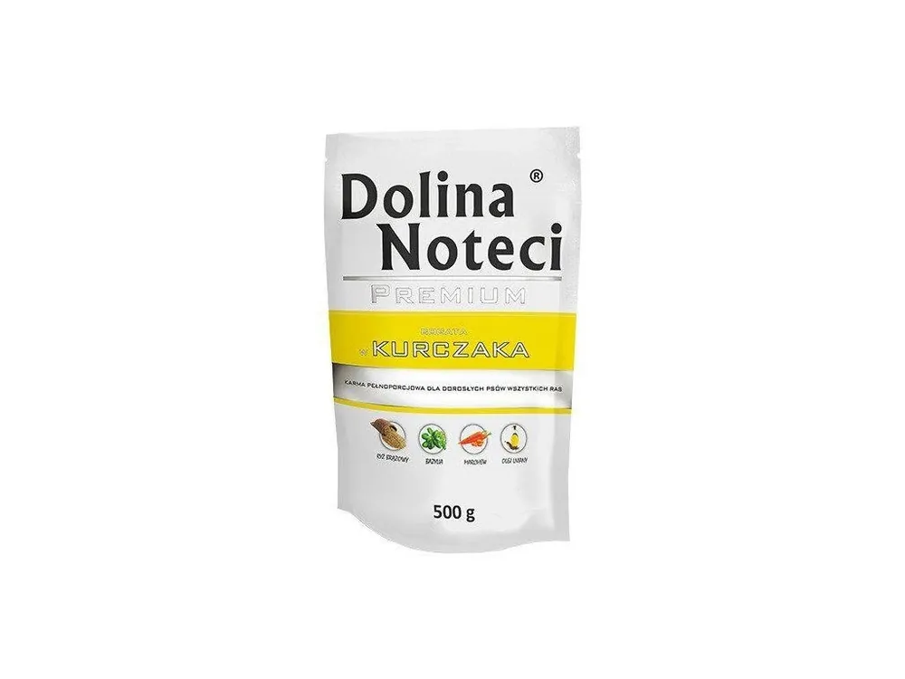 DOLINA NOTECI PREMIUM kuřecí kapsička pro psy 500 g Vysoce Kvalitní