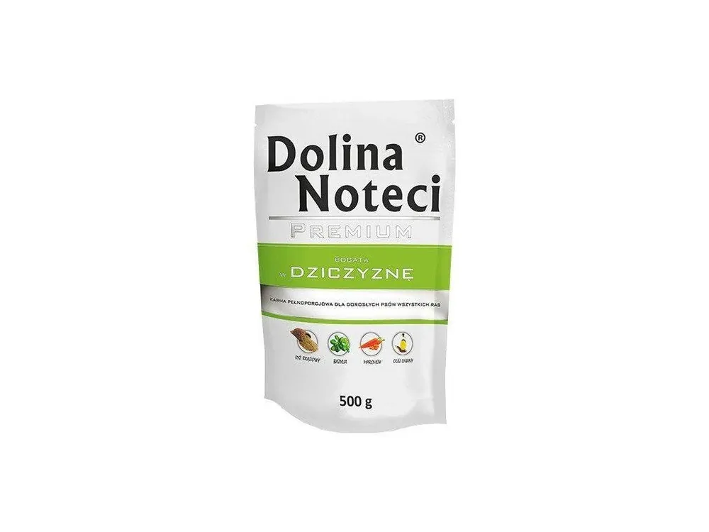DOLINA NOTECI PREMIUM zvěřinová kapsička pro psy 500 g Top Prodej