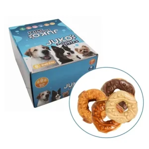 Donuts Mix 4 příchutě JUKO Snacks 1,6 kg (cca 29 ks) Levný