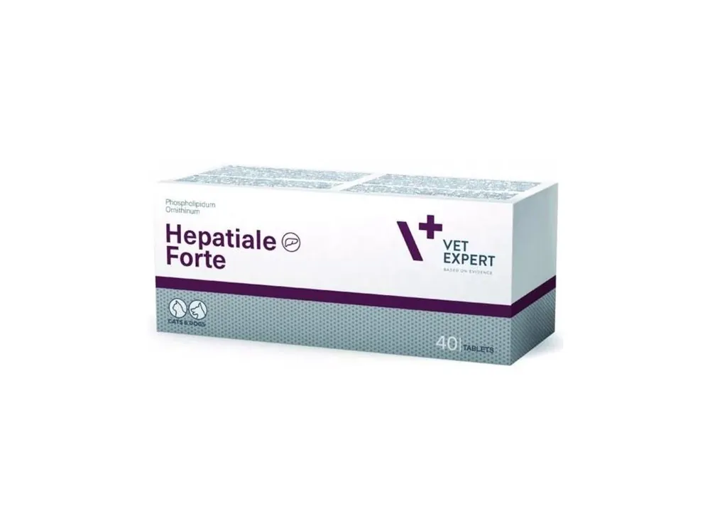 Speciální Cena Doplněk pro psy a kočky pro podporu funkce jater Hepatiale Forte, 40 tbl