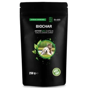 Bezpečná Platba DR UHLI Biochar Aktivní uhlí pro zvířata Prášek 250g