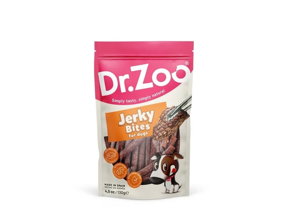Nová Kolekce Dr.Zoo Jerky 130g