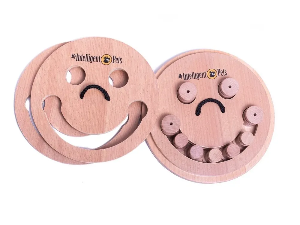 Dřevěný hlavolam Smile Pouze Dnes