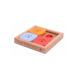 Dřevěný hlavolam Sudoku Basic Color od My Intelligent Dogs/obtížnost 1 Finální Výprodej