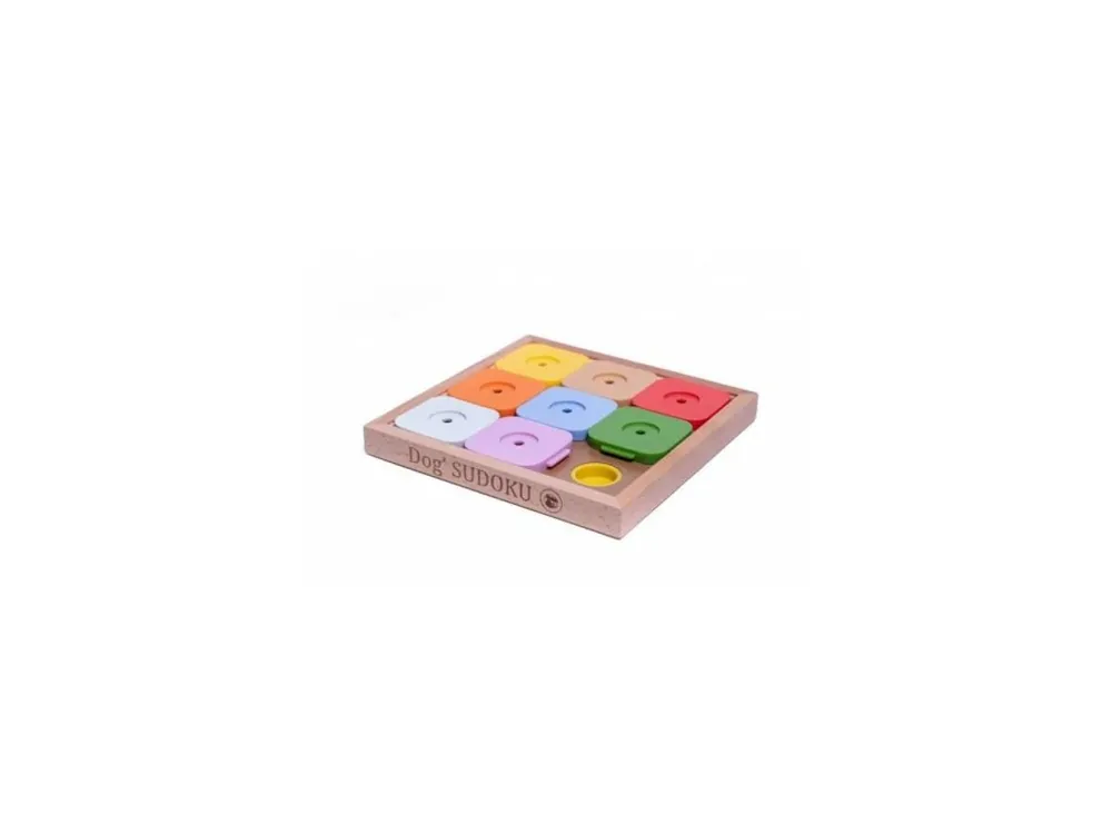 Dřevěný hlavolam Sudoku Expert Rainbow/obtížnost 3 Aktuální
