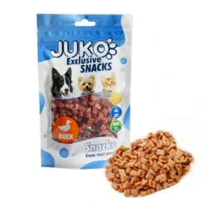 Duck in Heart Shape JUKO Snacks 70 g Speciální Cena