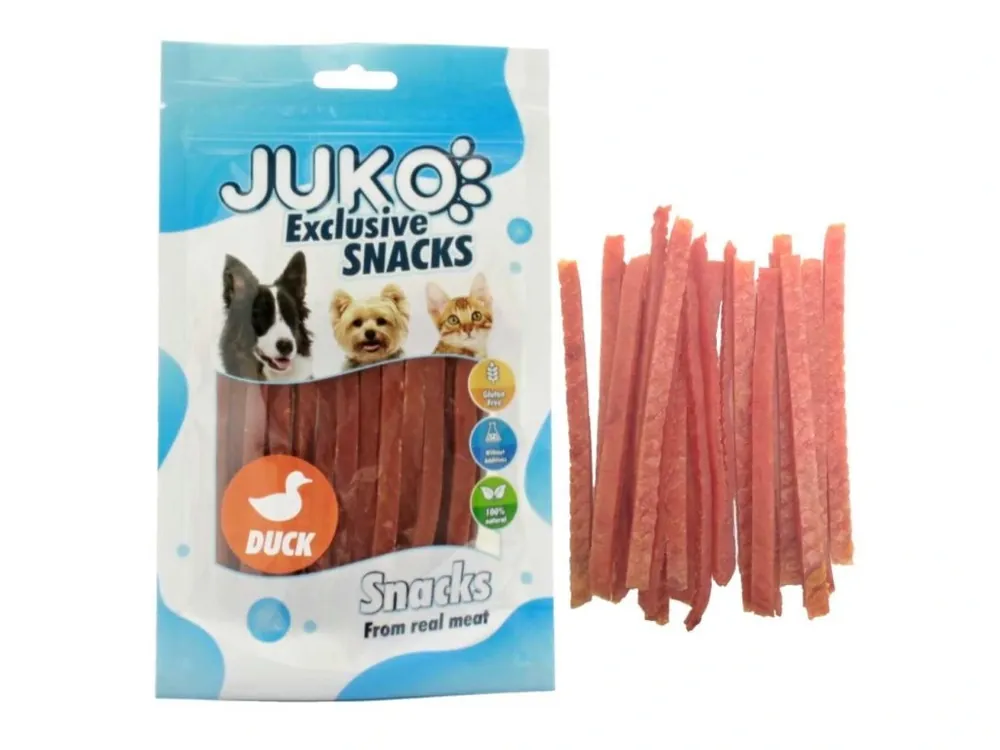 Duck Strips JUKO Snacks 70 g Nejprodávanější