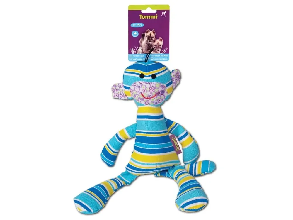 Rychlé Dodání E.T. toy, textilní hračka modrá, 34cm