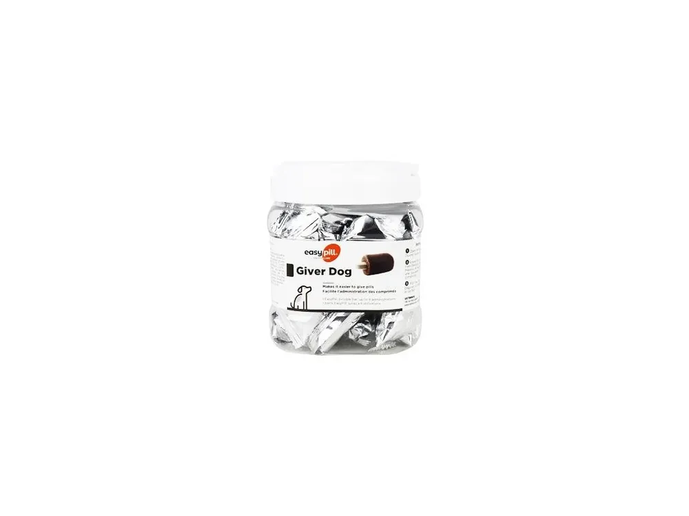 Přímo Od Výrobce Easypill Giver Dog 400g /průhledná dóza