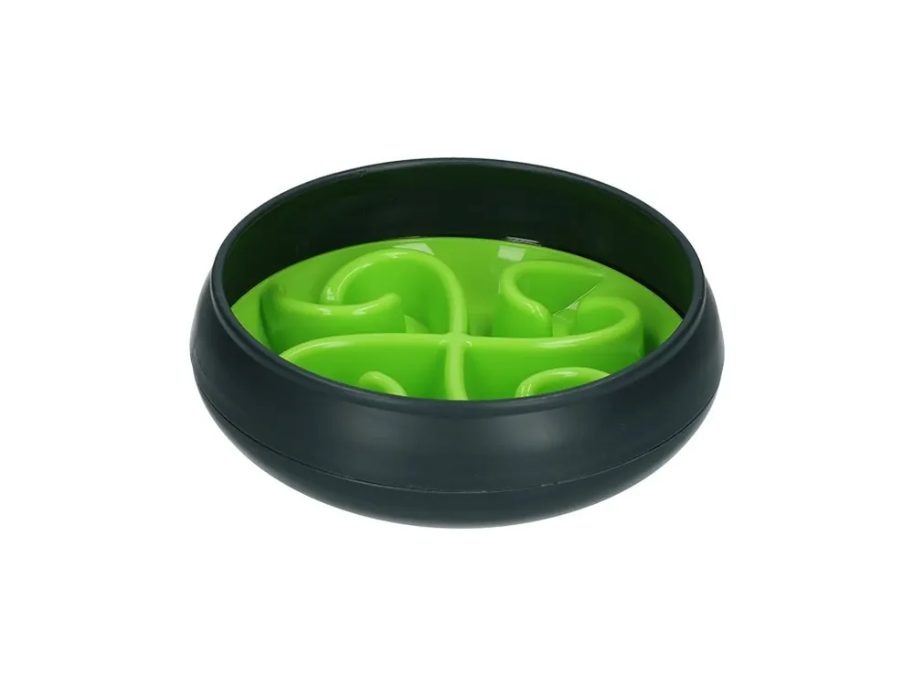 Eat Slow Live Longer zpomalovací miska Tumble zelená 20cm Výhodná Nabídka