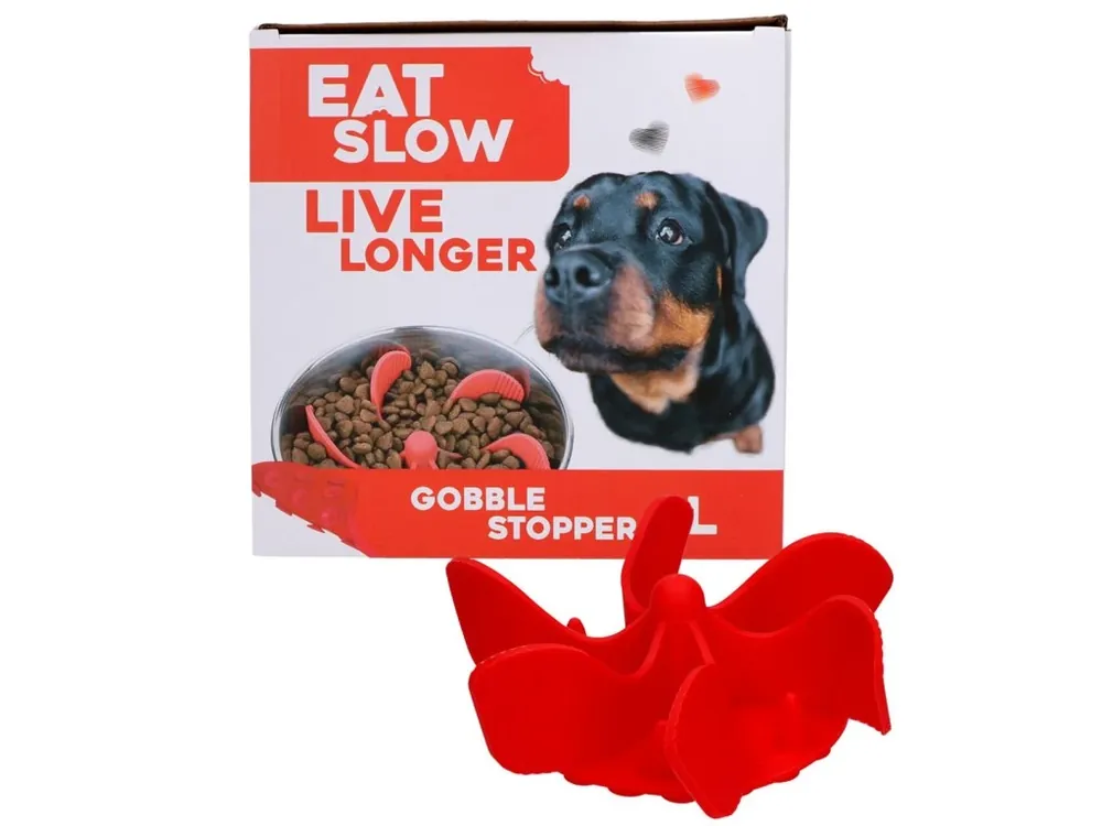 Nejlepší Cena Eat Slow Live Longer zpomalovací Spirála do misky červená L