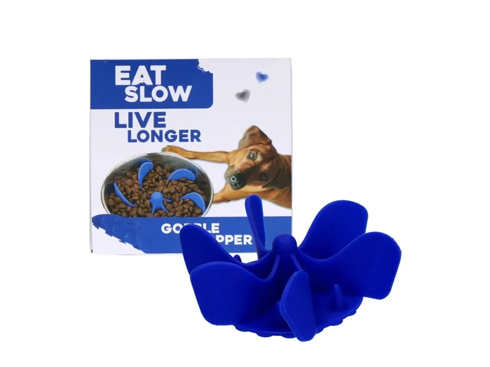 Eat Slow Live Longer zpomalovací Spirála do misky modrá Kup Teď