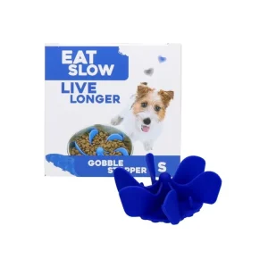 Akční Cena Eat Slow Live Longer zpomalovací Spirála do misky modrá S