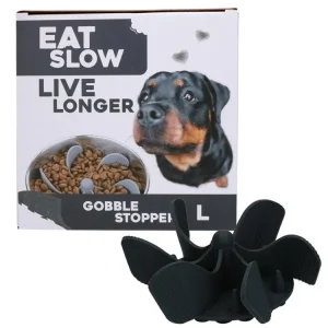 Super Cena Eat Slow Live Longer zpomalovací Spirála do misky šedá L