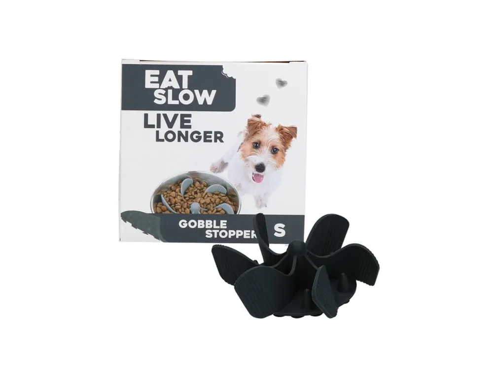 Eat Slow Live Longer zpomalovací Spirála do misky šedá S Dokud Zásoby Vydrží