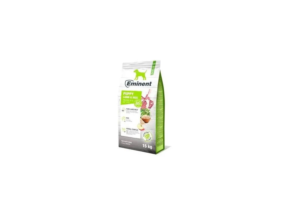 Eminent Dog Puppy Lamb&Rice 15kg Nejprodávanější