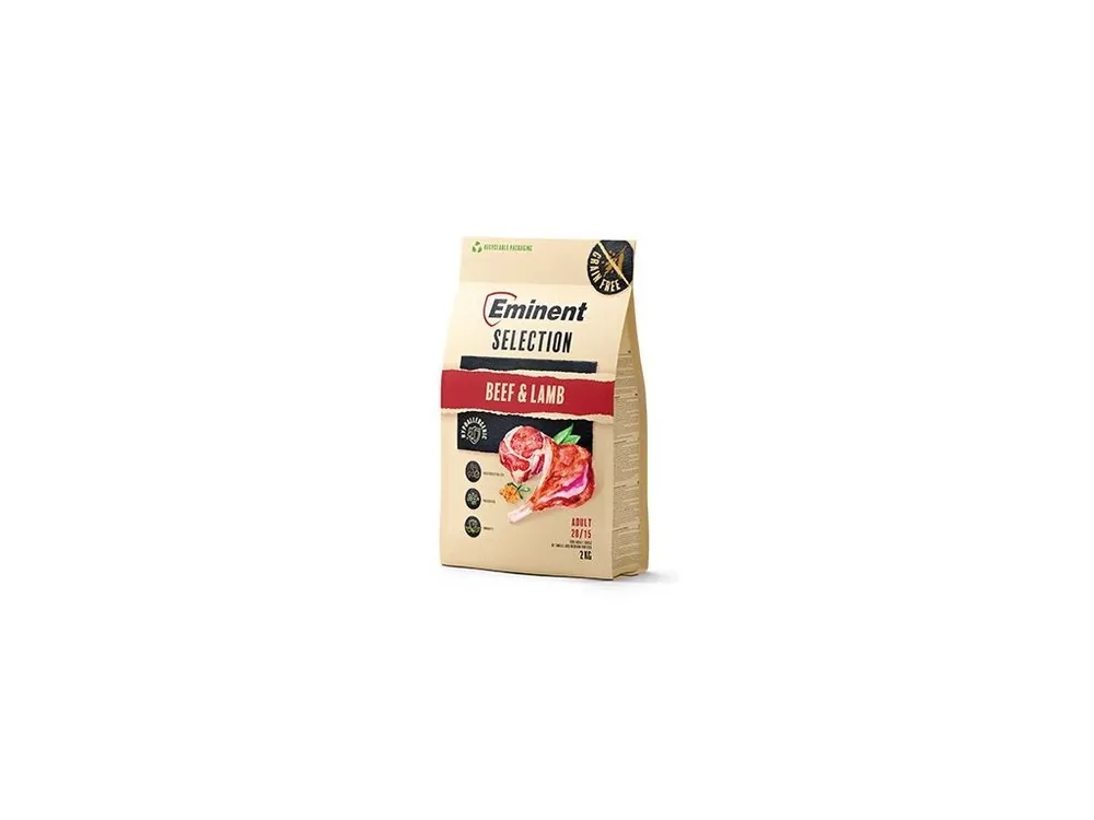 Víkendová Akce Eminent Selection Dog Adult Beef&Lamb 2kg