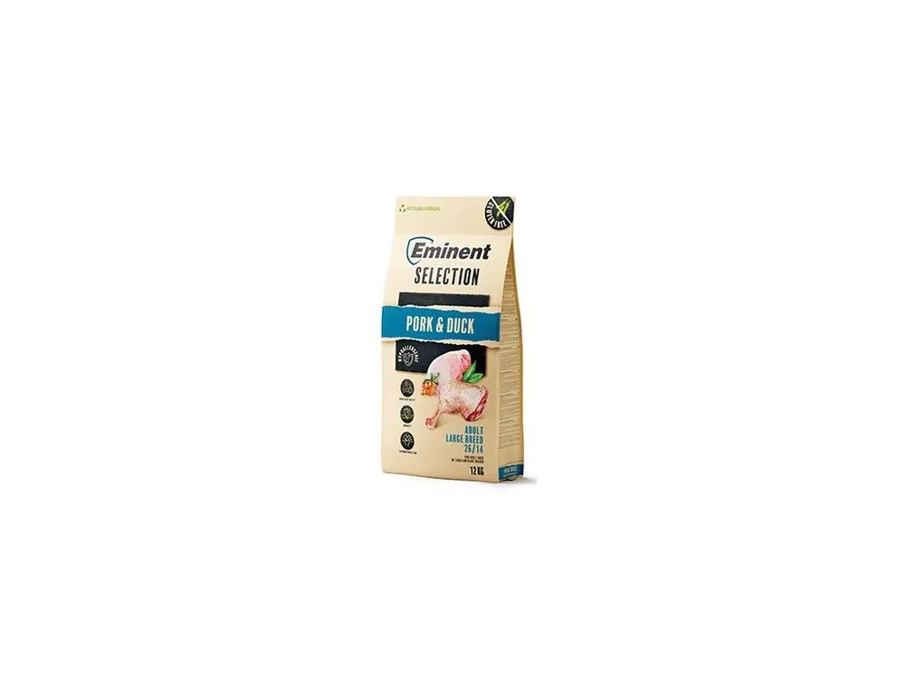 Eminent Selection Dog Adult Large Breed Pork&Duck 12kg Expresní Doručení