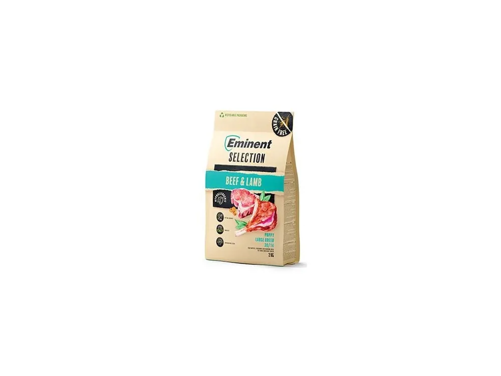 Výhodná Nabídka Eminent Selection Dog Puppy Large Breed Beef&Lamb 2kg